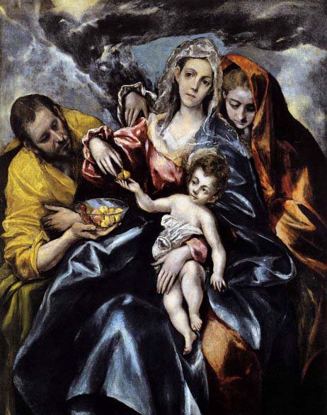 The Holy Family with St Mary Magdalen